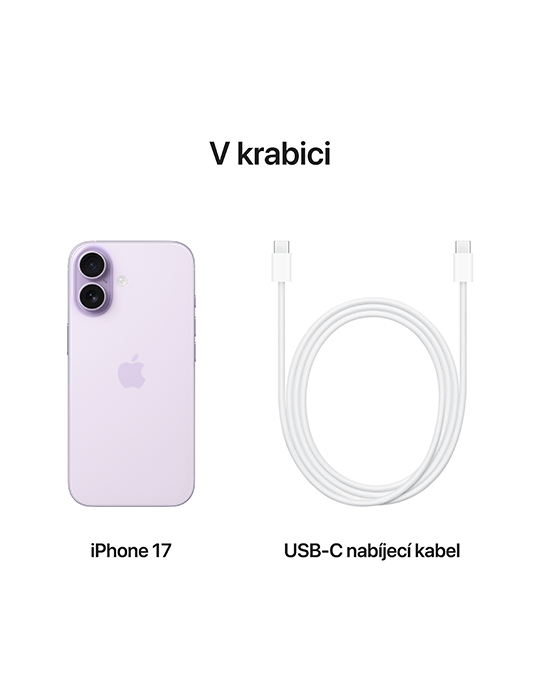 iPhone 17 5G 512GB, levandulová