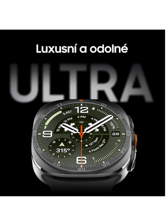 Hodinky Samsung Galaxy Watch Ultra 2 47mm, stříbrná