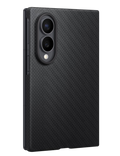 Kryt Carbon s magnetickým úchytem pro Samsung Galaxy Z Fold 8, černá
