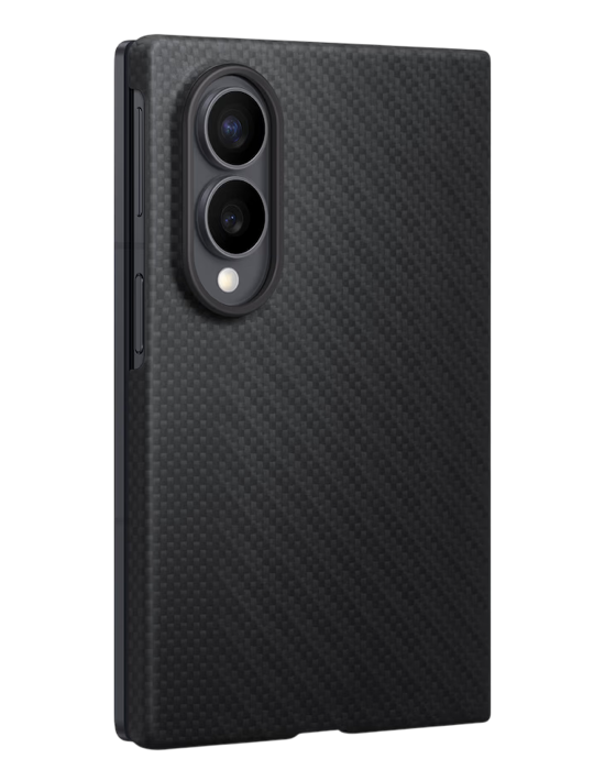 Kryt Carbon s magnetickým úchytem pro Samsung Galaxy Z Fold 8, černá