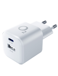 O2 nabíječka 20W USB-C + USB-A, bílá