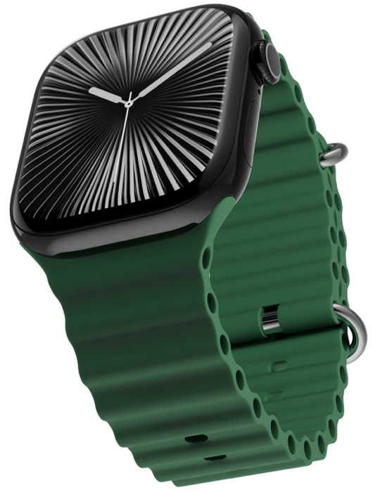 Řemínek Apple Watch ocean 38/40/41/42 mm, zelená