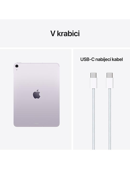 iPad Air 13 256GB Wi-Fi+Cellular (2026), fialová
