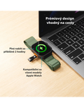 Bezdrátová nabíječka Epico UltraBase mini USB-C Apple Watch, černá
