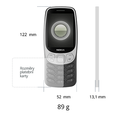 Nokia 3210 4G, zlatá
