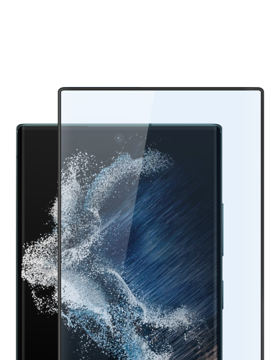 Esperia sklo 3D+ Samsung Galaxy S22 Ultra, čirá