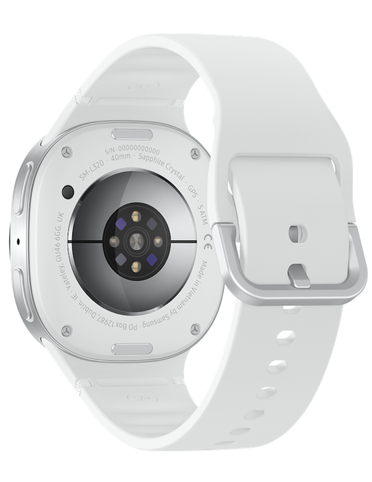 Hodinky Samsung Galaxy Watch 8 40mm LTE, stříbrná