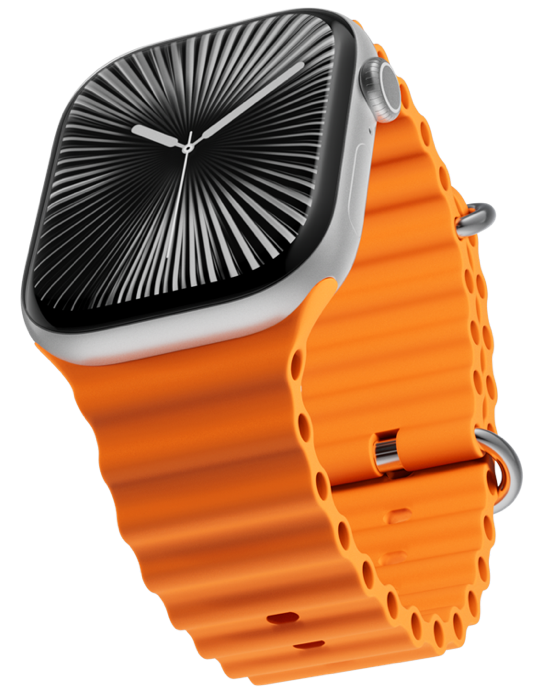 Řemínek Apple Watch ocean 42/44/45/46/49 mm, oranžová