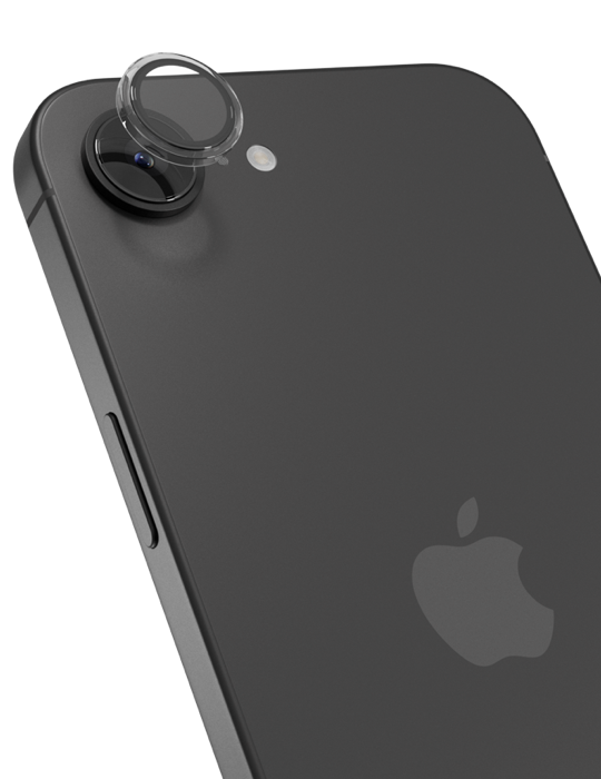 Sklo ochranné čočky pro iPhone 16e, čirá