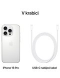 iPhone 16 Pro 512GB 5G, bílý titan