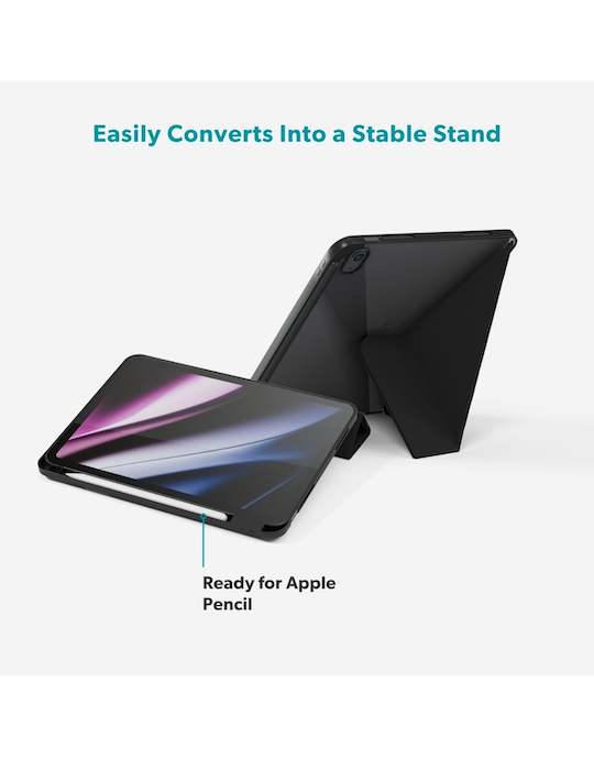 Epico Hero Flip kryt pro iPad Pro 12,9" (3.-6. gen)/Air 13" (M2-M4) (M2), černá