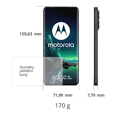 Motorola EDGE 40 Neo 256GB, broskvová