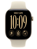 Apple Watch Series 12 GPS + Cellular 42mm, Hliník světle zlatý/pískový sport M/L