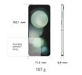 Samsung Galaxy Z Flip5 5G 512GB, zelená