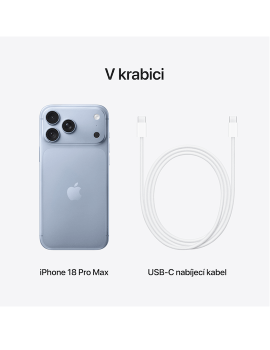 iPhone 18 Pro Max 5G 1TB, ledovcově modrá