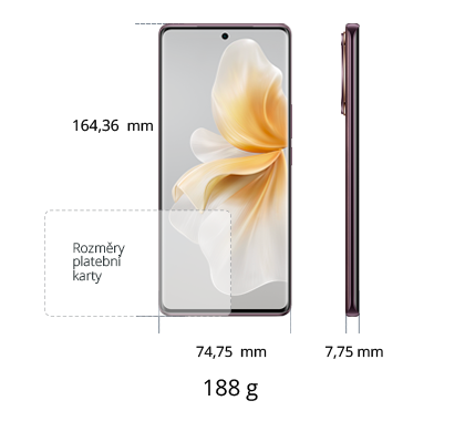 vivo V40 Lite 5G 256GB, bílá