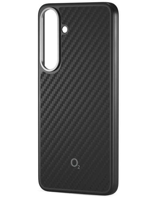 Kryt O2 Aramid Samsung Galaxy S25+, černá