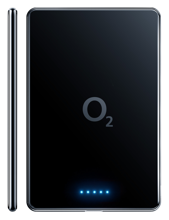 O2 MagSafe powerbanka 5 000 mAh ultratenká, černá