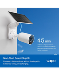 Cloudová kamera se solárním panelem Tapo C425 KIT, bílá