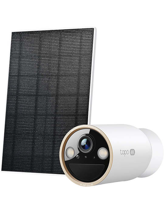 Sada bezpečnostní kamery a solárního panelu Tapo C460 KIT, bílá