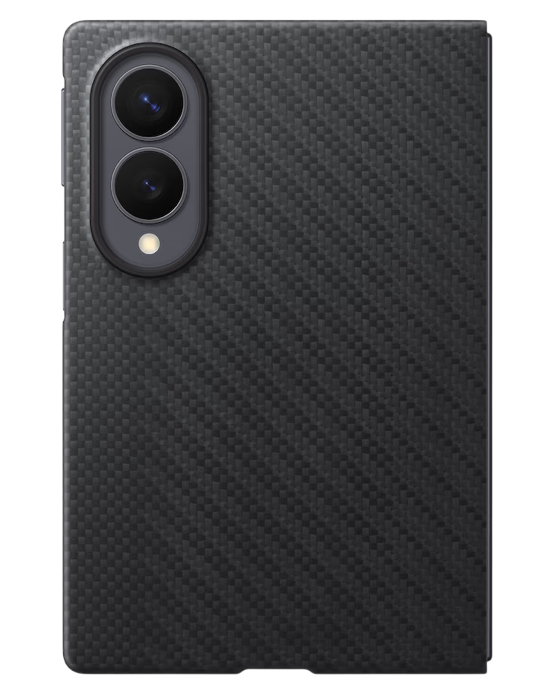 Kryt Carbon s magnetickým úchytem pro Samsung Galaxy Z Fold 8, černá