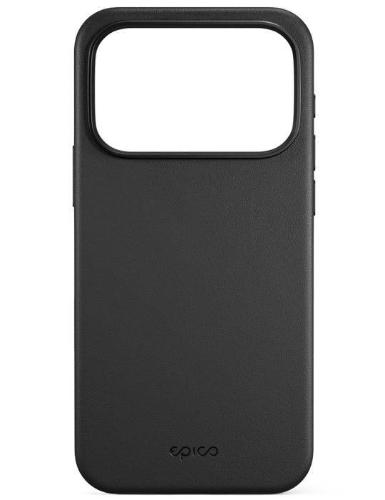 Kryt Epico Leather Pro Mag+ iPhone 17 Pro Qi2 & Magsafe kompatibilní, černá