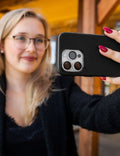 Kryt Fixed MagLeather iPhone 13, černá