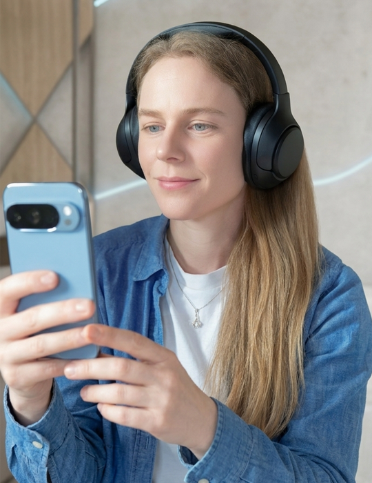 Sluchátka přes hlavu O2 Pods Ultra, černá