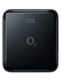 O2 powerbanka 10 000 mAh 35W s vestavěným kabelem, černá