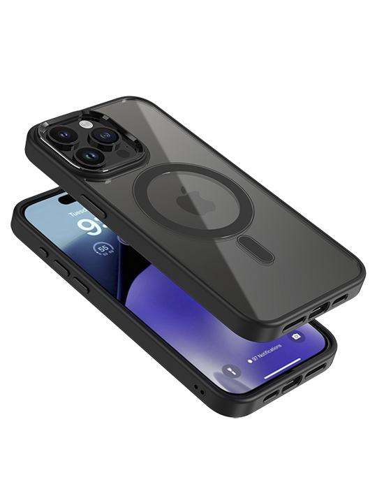 Kryt Iron Eye Magnet Apple iPhone 15 ProMax, černá