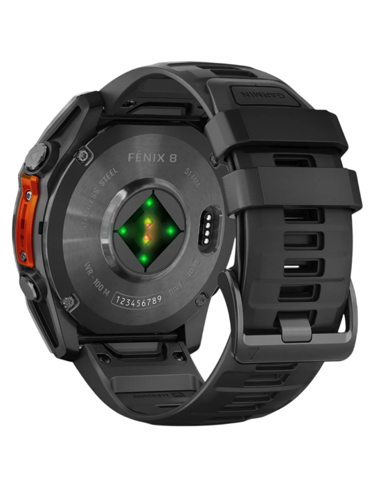 Hodinky Garmin Fénix 8 AMOLED 51mm, černá