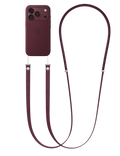 Apple Crossbody popruh, červená