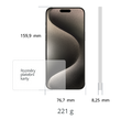 iPhone 15 Pro Max 512GB 5G, přírodní titan