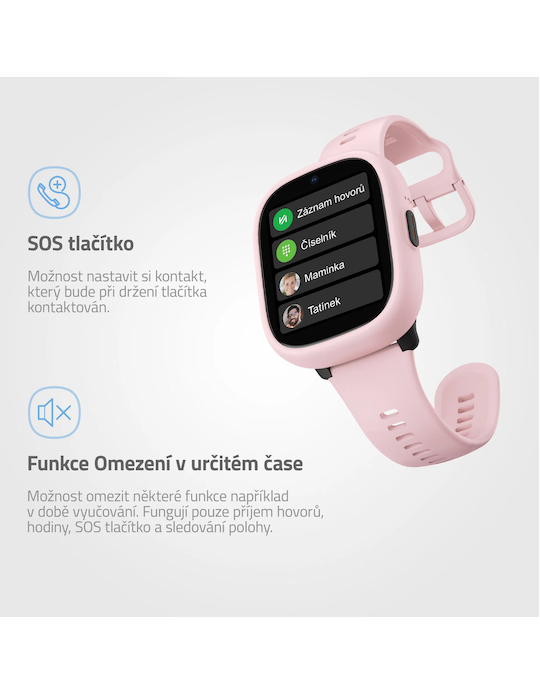 Hodinky Lamax WatchY4 Plus, černá