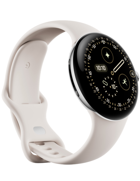 Hodinky Google Pixel Watch 4 45mm, Porcelain
