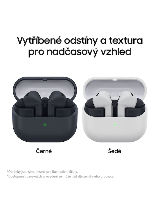 Sluchátka Samsung Galaxy Buds3 FE, šedá