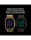 Apple Watch Ultra 4 GPS + Cellular 49mm, Titan přírodní/poušt. oranž. alpský S