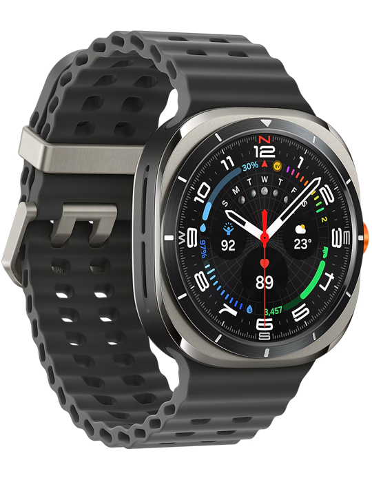 Hodinky Samsung Galaxy Watch Ultra 2025, stříbrná