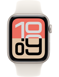 Apple Watch SE 3 GPS + Cellular 40mm hvězdné bílé hliníkové pouzdro s hvězdně bílým sportovním řemínkem M/L, hvězdně bílá