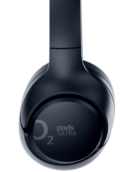 Sluchátka přes hlavu O2 Pods Ultra, černá