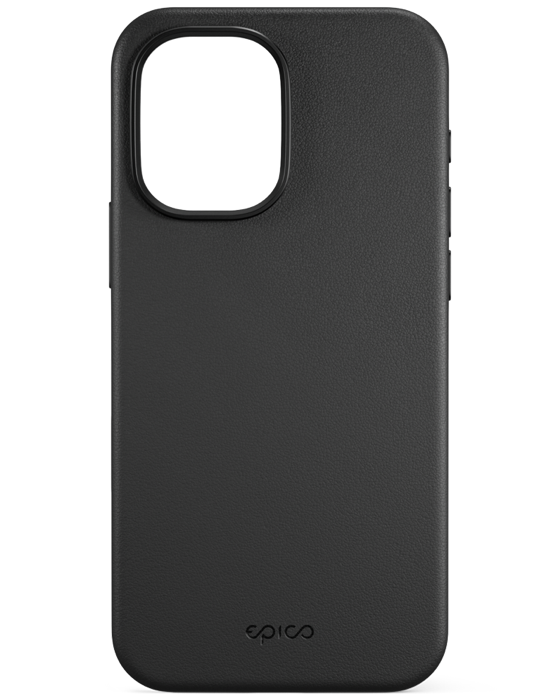 Kryt Epico Leather Pro Mag+ iPhone 17 Qi2 & Magsafe kompatibilní, černá