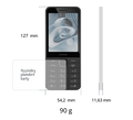Nokia 215 4G, černá