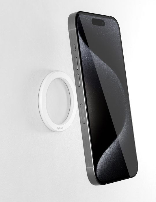 Držák Epico Mag+ Holder MagSafe 2 ks, bílá