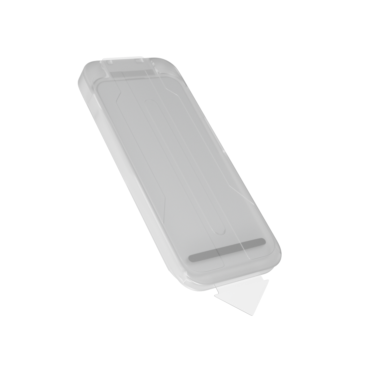 Epico 3D ochranné sklo DF iPhone 17 Pro/18 Pro s aplikátorem proti prachu, čirá