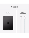 iPad Pro 11 s Nanotexturou 2TB WiFi+Cellular (2024), černá
