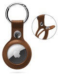 Kryt Epico Leather pro O2 Tag a Air Tag, hnědá