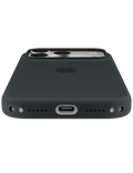 Silikonový kryt s MagSafe na Apple iPhone 17 Pro Max, černá
