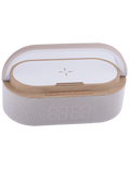 Multifunkční zařízení WG, rádio + nabíječka + lampička + bluetooth reproduktor, béžová
