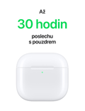 Sluchátka Apple AirPods 4 s ANC, bílá