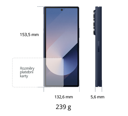 Samsung Galaxy Z Fold6 5G 512GB, růžová